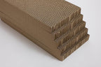 KOCHO Cat Scratcher Value Pack, 5-Count Honeycomb Cardboard Boards, 17.5" Length, Gentle on Claws, Made in Japan