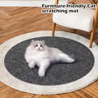 Cat Scratch Mat - 78.74"x15.74" Self-Adhesive Anti Scratching Pad for Couch, Trimmable DIY Cat Sofa Furniture Wall Cat Tower Protector, Replacement Pads for Pet Couch Protector from Claws Dark Gray