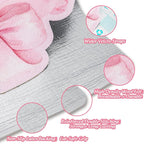 JarThenaAMCS 2Pcs Valentine's Day Cat Scratch Mats Pink Bowknot Couch Furniture Protector Bow Self-Adhesive Wall Mounted Cat Scratcher for Carpet Corner Pet Grinding Claws, 19.7 x 28.7 in