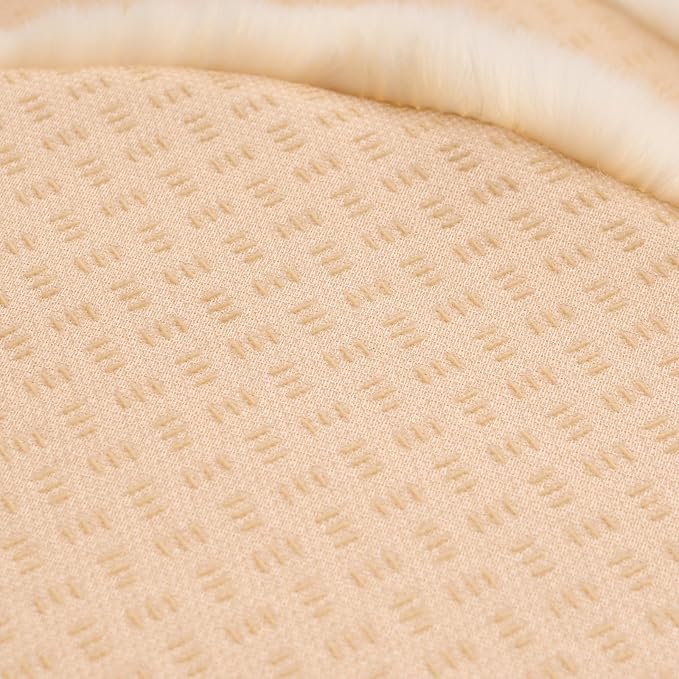 SHENGOCASE Pet Bed Cushion Pad, 12 x 12 inches, Square Faux Rabbit Fur, 2-Pack, Cat Tree Tower Replacement Mat