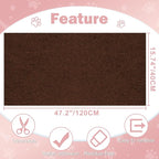 Cat Scratcher Pad,47.2"x15.8" Scratching Mat,Trimmable Anti Scratch Bed Couch Wall Corner Furniture Protector from Cat Claws,Easy Use for Cat Carpet/Door