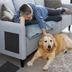 Dog Scratch Door Protector Dog Scratching Dog Scratch Pad Replaceable Sticky Sandpaper Dog Scratch Nail File Scratch Board for Cat Claw Care (11 * 9in)