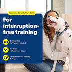 PetSafe Spray Refill - Citronella - No-Mess Replacement Cartridges Spray Dog Bark Collar Remote Training Collar - Refill Cartridge Only - 3-Pack - PAC00-16371