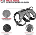 Tuff Pupper Escape Proof No Escape Dog Harness | 5 Point Adjustable Fit Harness for Dogs | Padded Dog Harnesses | Handle Dog Lift Harnesses