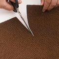 Cat Wall Scratcher，Couch Corner Protectors for Cats，78.7 * 15.8in Adhesive Carpet Remnants Roll，Sticky Furniture Scratch Guards(Brown)