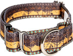 Downtown Pet Supply - Martingale Collar for Dogs - Dog Training Collar - Big, Wide & Thick Dog Collar - Escape-Proof, Weatherproof, Durable and Comfortable - Sahara - Small Dog Collar