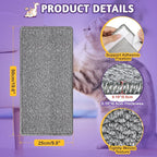 ENONCI Corner Cat Scratcher Wall Mounted for Indoor Cats, Cat Scratcher Pad for Door Frame, 19.6X9.8 Inch Anti Cat Scratch Door Furniture Protector for Couches and Walls