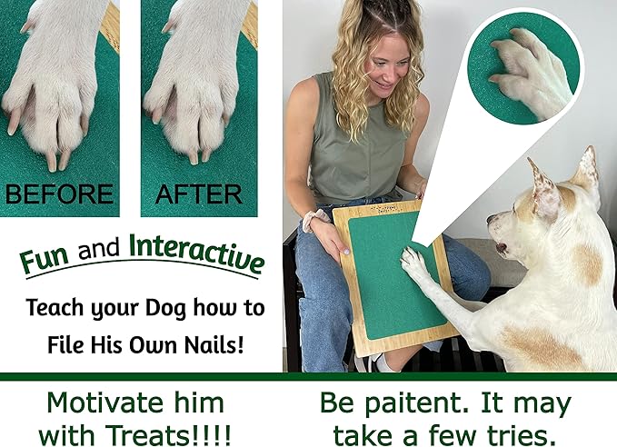 Dog Scratch Pad for Nails, Dog Nail File Board Trimmer, Scratch Board For Dogs, Nail File for Dogs, Scratching Pads, Scratchboard Mat, Pet Scratcher, Puppy Filer, Sander, Files, Doggy Emery