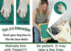 Dog Scratch Pad for Nails, Dog Nail File Board Trimmer, Scratch Board For Dogs, Nail File for Dogs, Scratching Pads, Scratchboard Mat, Pet Scratcher, Puppy Filer, Sander, Files, Doggy Emery
