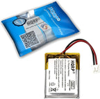 HQRP Battery Kit Compatible with Sportdog SAC54-13735 FieldTrainer 425, 425S, SD-425, SD-425S, SR-225, SR-225S Field-Trainer Remote Controlled Dog Training Collar Receiver Transmitter SAC54-13734