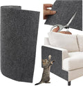 Trimmable Cat Scratcher Mat, 39.4"x15.8" Self-Adhesive Cat Scratching Carpet Pad Replacement for Cat Tree Shelves, Cat Steps and Posts, DIY Cat Scratch Couch Furniture Protector