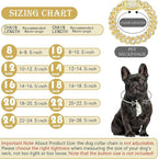 Silver Dog Chain Collar Metal Diamond Dog Necklace Training Chain with Secure Buckle Pet Collars for Large Medium Dogs(Silver 26inch)