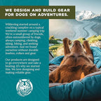 Wilderdog Dog Bandana with Lightweight Quick Drying Poly-Blend Mesh Material in Camp