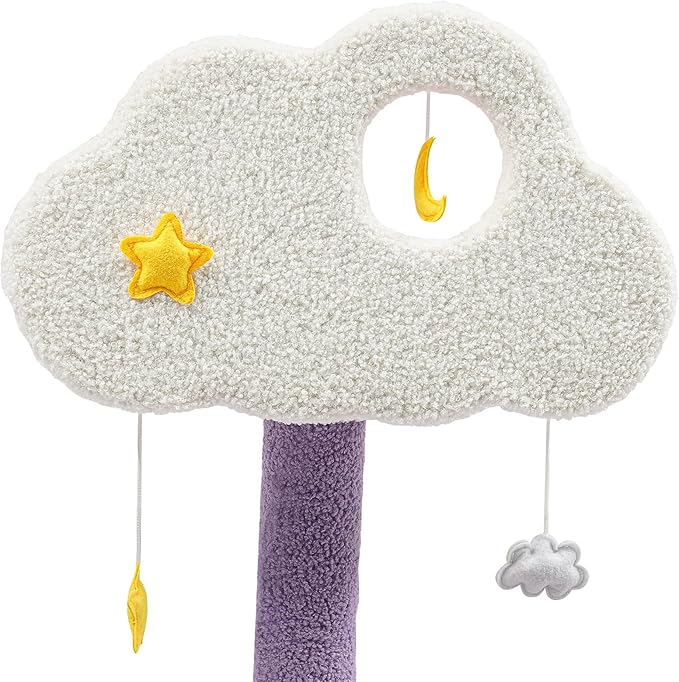 59in Cat Tree Tower for Indoor Cats, Cat Furniture Activity Center w/Cat Litter, Jumping Platform, Cat Ball