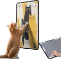 The Cat Ladies Scratching Poster - Wall Scratcher Pads - Scratch Mat Art Print for Indoor Cats - Furniture, Couch, and Carpet Protector - Wall Mounted or Floor Sisal Scratchers