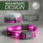 Dog Shock Collar (New Version) with 360° LED Lights – 4200FT Dog Training Collar with Remote, IPX8 Waterproof, Beep/Vibration/Safety Shock Modes, Rechargeable E-Collar for Dogs