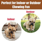 SPOT Bam-Bones Plus T-Bone, Bamboo Fiber & Nylon Dog Chew, Durable for Aggressive Chewers, Non-Splintering, for Adult Dogs & Teething Puppies Under 30lbs, 4in, Chicken Flavor
