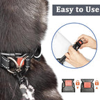 Mayerzon Martingale No Pull Collar for Large Medium Dogs Pitbull German Shepherd Rottweilers, Patented Reflective Anti Pull Dog Walking Collar with Buckle for Training Hiking, Adjustable(L, Grey)