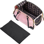 Juicy Couture Give Me Treats Pet Carrier - Stylish Pink Travel Bag for Small Dogs and Cats