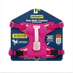 PetSafe Easy Walk Comfort No-Pull Dog Harness - Better Walk Training Harness - Full Body Padded Design - Durable Fabric - 5 Point Adjustable Fit - Everyday Leash Training - Pink - Large
