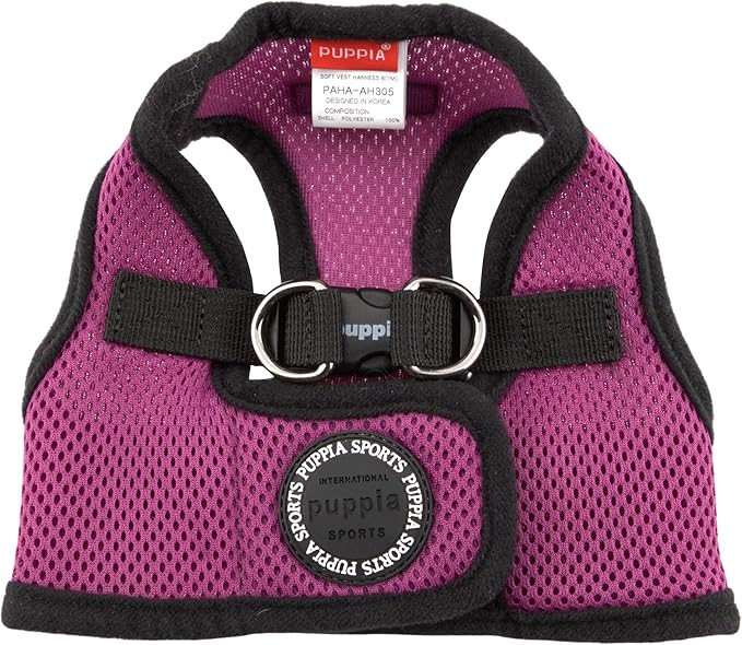 PUPPIA International Puppia Harness Soft B Vest Purple Small