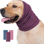 Nanaki Dog Calming Hoodie Ear Wraps for Dogs, Pet Head Protection, Fireworks Ear Muffs Doggy Warp Anxiety Relief, Doggy Hematoma Wrap, Pet Head Cover The Grooming and Force Drying, Fireworks