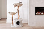 Mau Lifestyle Gray Cento Cat Tree, 45.5" H, 37 LBS, Grey/Gray