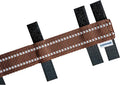 Herm Sprenger Brown Reflective Nylon Cover for Ultra-Plus Pinch Dog Collar for Small Medium Large Dogs Durable Protector for Dog Training Prong Collar (19in (47.5cm))
