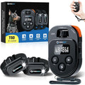 ABBIDOT Shock Collar for Dogs, 4500FT Dog Training Collar with Remote，IPX7 Waterproof Rating，6 Training Modes (Beep, Vibration, Safe Shock), Enhanced Night Light, Rechargeable E-Collar （10-130 lbs）