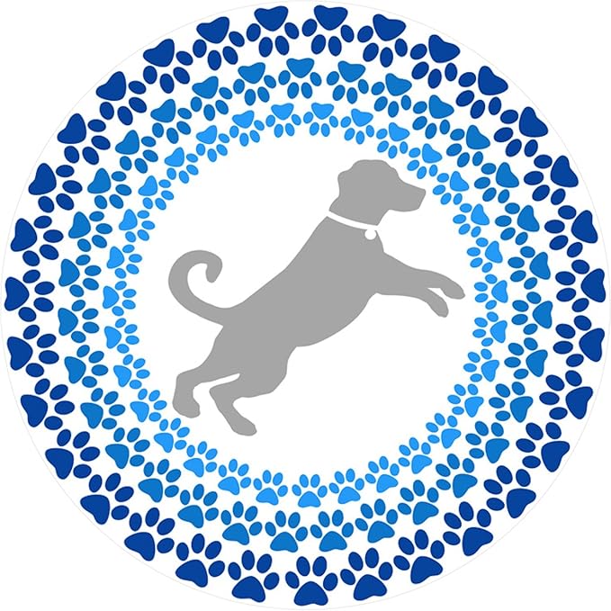 Screen Door Magnets Double Sided – Keep People, Kids, and Dogs from Running into The Screen Door - Robbins Aria Dog Mosaic