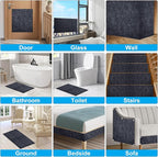 2 Pcs 78.7"x15.8" Cat Scratch Mat, Trimmable Self-Adhesive Carpet, DIY Climb Cat Scratcher for Furniture, Couch or Wall, Covering Cat Tree and Scratch Post Replacement Pad