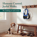 Sporn Mesh Non Pull Dog Harness Medium Blue, Perfect for Training-Stops Dogs from Pulling and Choking on Walks for Small, Medium and Large Dogs, Puppy Harness, No Pull Harness, No Choke Harness