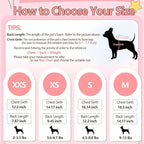 Dog Shirts, 3 Pack Girl Dog Clothes Cute Printed Puppy Clothes Sleeveless Outfits Pet T-Shirts Dog Clothes for Small Dogs Pet Apparel for Summer, Small (Pink,Rose,Purple)
