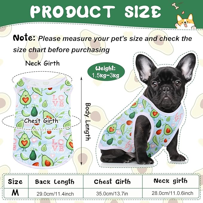Saintrygo 10 Pcs Lovely Puppy Shirts Print Dog Clothes Breathable Summer Pet Cartoon Dog Shirt Clothes Sweatshirt for Puppy Cartoon Shirt Sweatshirt to Cat(Medium)