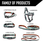 Wolfgang Heavy Duty Dog Leash, Pull-Tested for Walking & Training, BuenaOnda Print, Small