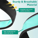 Mayerzon 2 Inch Wide Martingale Collar for Large Dogs, Patented No Pull Walking Training Dog Collar for Pitbull German Shepherd, with Buckle, Reflective Stitching, Neoprene Layer, Adjustable(Teal, XL)