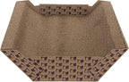 SmartyKat Super Scratcher Chaise Corrugate Cat Scratcher and Lounge, Cradling Chaise Shape for Scratching & Comfort
