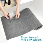 Trimmable Cat Scratching Post Carpet Covered 78.7”x15.8” Self-Adhesive Cat Tree Shelves Replacement Parts Mat Cat Scratcher for Cat Tree Shelf Shelves Steps Couch Furniture DIY Protector