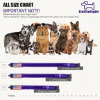 Tactical Military Dog Collar - Adjustable Nylon, Heavy Duty Metal Buckle With Handle for Training, With Patches (Purple, L)