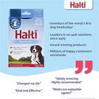 Halti Headcollar - Stop Your Dog Pulling on The Leash. Adjustable, Reflective and Lightweight, with Padded Nose Band. Dog Training Anti-Pull Collar for Large Dogs (Size 4, Red)