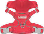 BARKBAY Dog Harness No Pull Mesh for Large Dogs - Adjustable, Reflective, Comfortable, No Choke, Heavy-Duty - Perfect for Outdoor Training, Walking, and Hiking - Strong & Durablee - XL & Red Mesh