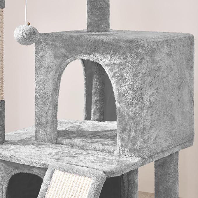 Topeakmart 36in Cat Tree Kittens House Condos for Cat Activity Center Play House