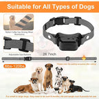 Citronella Training Collar for Dog [1* Citronella Refill] Spray Dog Collar with Beep/Vibration/Spray 4 Mode & 6 Adjustable Sensitivities, IPX7 Waterproof Dog Collar for L/M/S Dogs