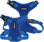 Voyager Step-in Pet Harness - All Weather Mesh, Adjustable Step in Harness for Cats and Dogs by Best Pet Supplies - Royal Blue, XS