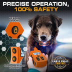 INVIROX Dog Shock Collar [Ultra K9] 124 Training Levels, 4 Powerful Modes with Night-Light and ¾ Mile Range 100% Safe Dog Training Collar for Large Dogs IP67 Waterproof