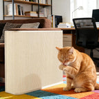 3 Pcs Cat Scratch Furniture Protector Mat 19.7 x 31.5 Inch Cats Pet Scratching Pads Sofa Couch Protector for Chair, Sofa, Couch, Easy Installation