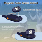 PATPET Dog Training Collar with Remote - 4200FT E Collars for Dogs Training for Large Medium Dogs, Rechargeable Waterproof Electric Dog Collar with 4 Training Modes & Night Lights