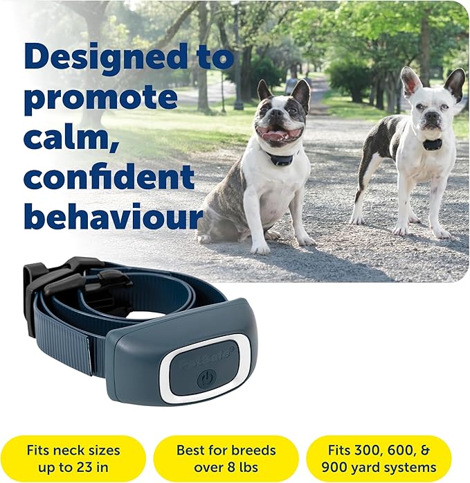 PetSafe Pro Trainer Add-A-Dog Collar - Waterproof & Rechargeable Remote Behavior Training Collar - Double Pairing Compatible for Multi-Pet Households - Small/Medium