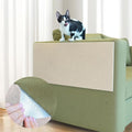 PinePaw Cat Scratch Furniture Protector - Trimmable Self-Adhesive Carpet DIY Climbing Cat Scratcher Pad for Couch Protector from Cat Claws Scratching Covering Cat Tower (Beige 11.8'' × 39.4'')