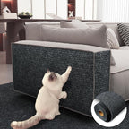 LaCheery 15.8"x79" Couch Cat Scratch Protector Cat Scratch Deterrent for Furniture Protectors from Cats Scratching Mat for Indoor Cats Floor Wall Corner Sofa Pet Protector Cover Self Adhesive Pad Gray